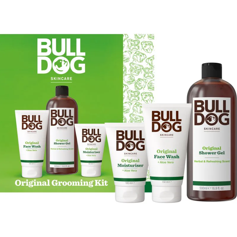 Bulldog Original Grooming Kit σετ δώρου για σώμα και πρόσωπο