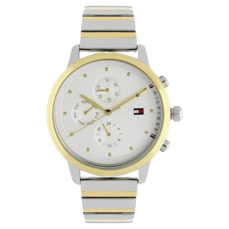 Tommy Hilfiger ατσαλενιο διχρωμο γυναικειο ρολοι TH1781908