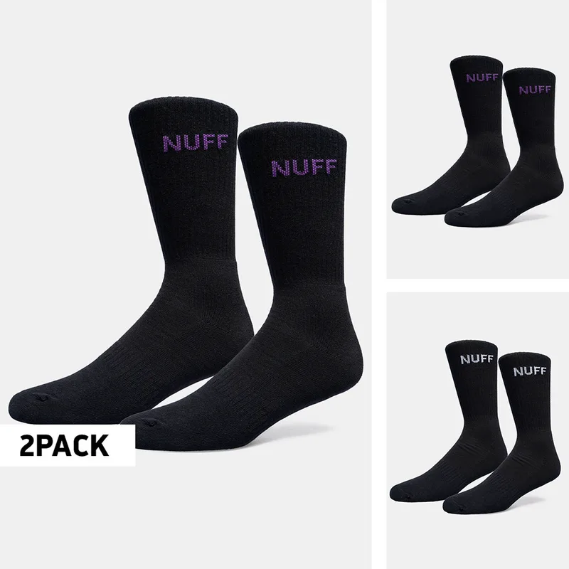 Nuff Logo Crew Unisex 2-Pack Κάλτσες (9000123436_32656)