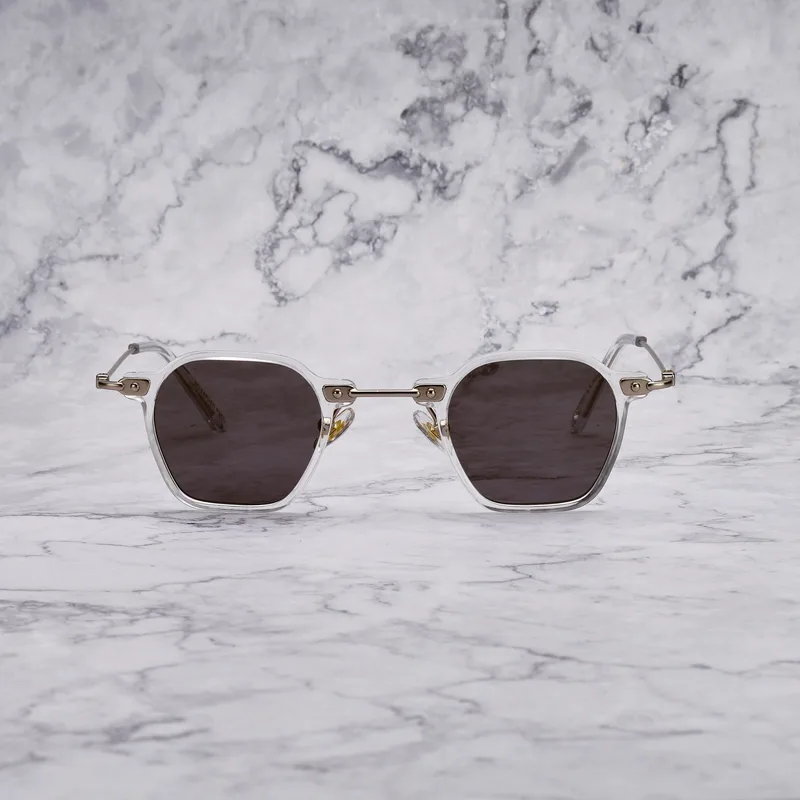 LOGAN 43EP13 - LOGAN - CLEAR - GRAY Sunglasses | Clear | Gray Shades | Explicit Poets Sunglasses
