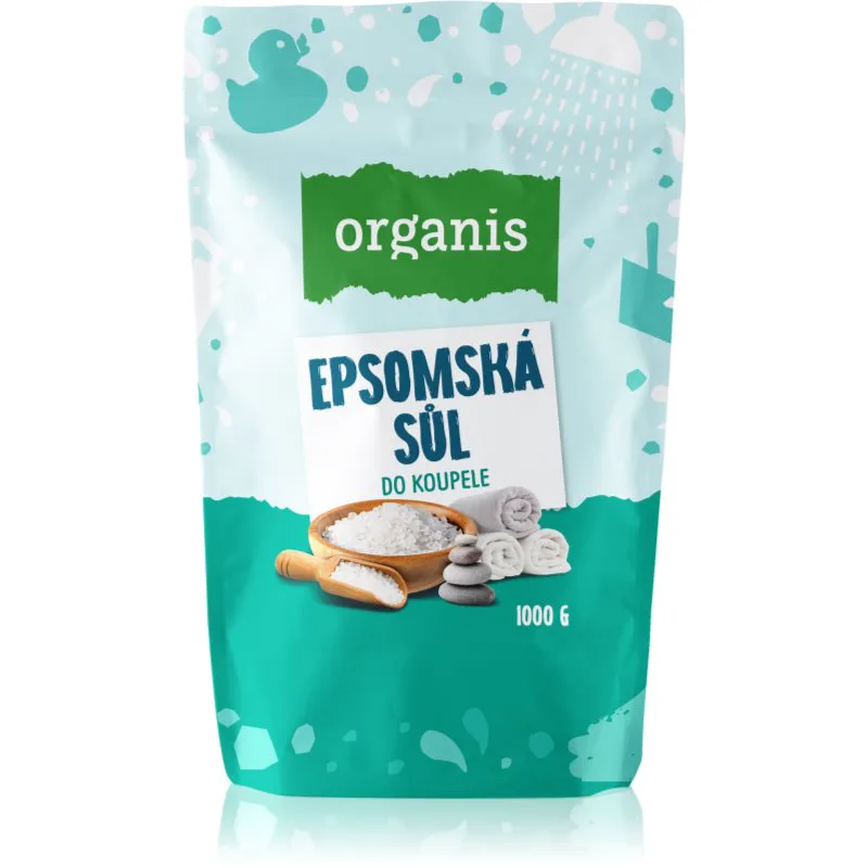 Organis Epsom salt άλατα μπάνιου 1000 γρ