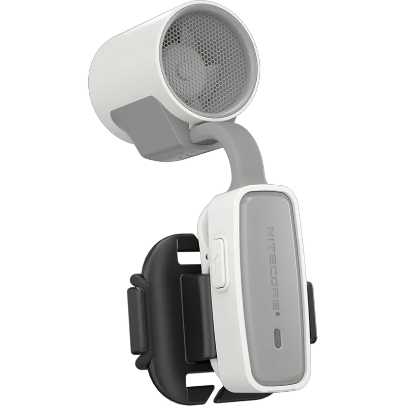 Ανεμιστήρας Nitecore NCF20 Clip on Fan Ατομικός Φορητός με Κλιπ & 3 Ταχύτητες Ανέμου - Cloud White (6952506498680)