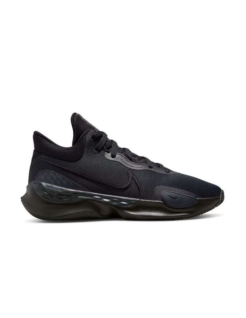 Nike Renew Elevate 3 DD9304-001 Χαμηλά Μπασκετικά Παπούτσια Black / Anthracite