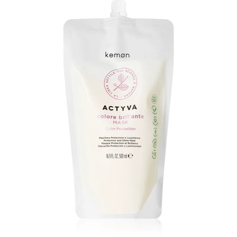 Kemon Actyva Colore Brillante μάσκα μαλλιών 500 ml