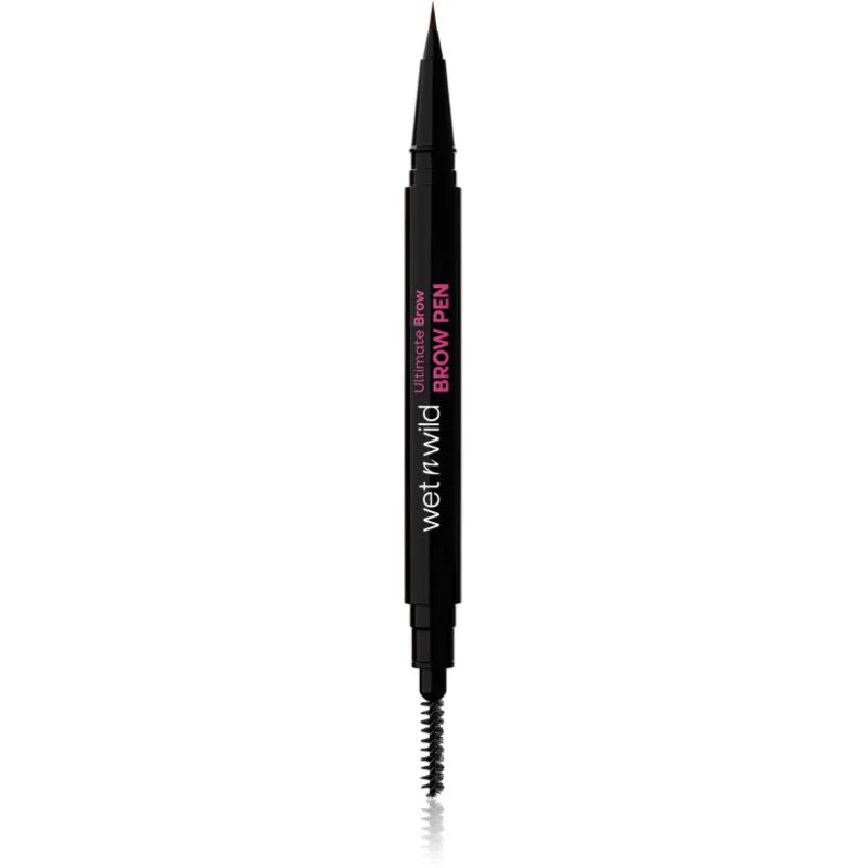 Wet n Wild Ultimate Brow Pen μαρκαδόρος για τα φρύδια απόχρωση Dark Brown 0.5 ml