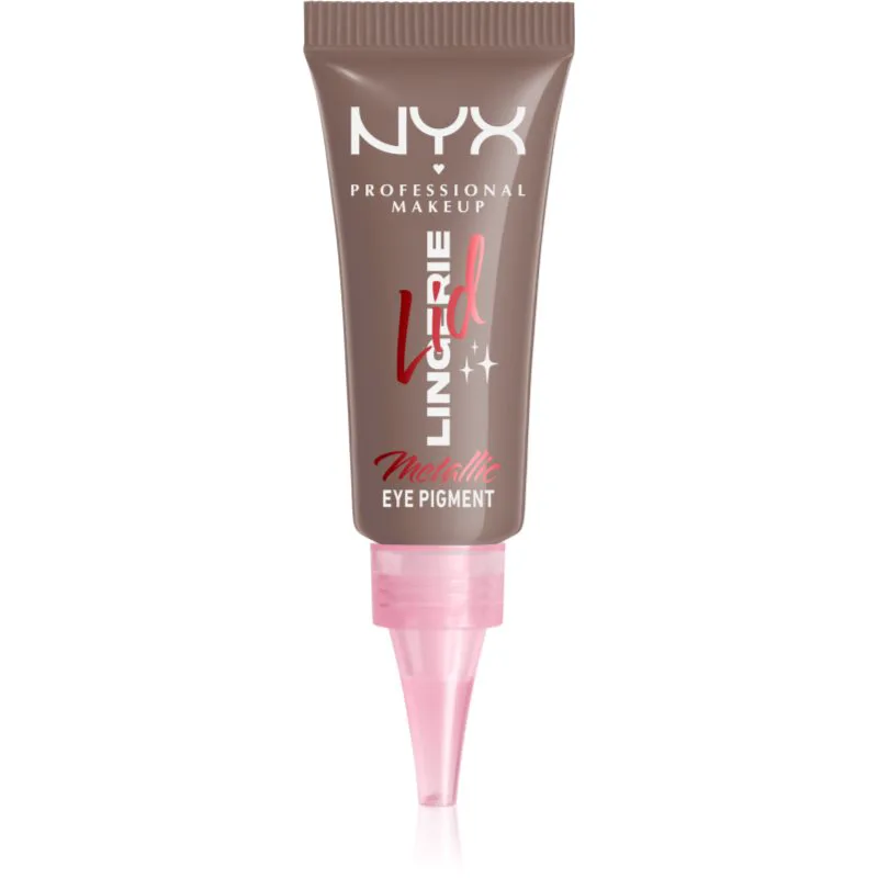 NYX Professional Makeup Lid Lingerie κρεμώδεις σκιές ματιών απόχρωση Granite Grind 6 ml