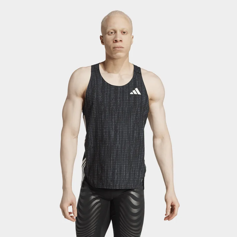 adidas Performance Adizero Running Singlet Ανδρικό Αμάνικο (9000225479_63187)