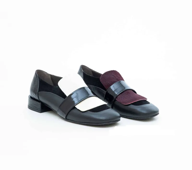 Δερμάτινα Μοκασίνια Art 20FW09 Black