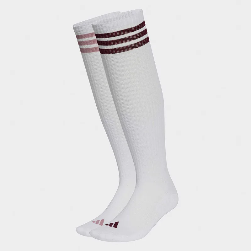 adidas 3 Stripes Knee Socks 2 Pair Pack (9000284696_96003)