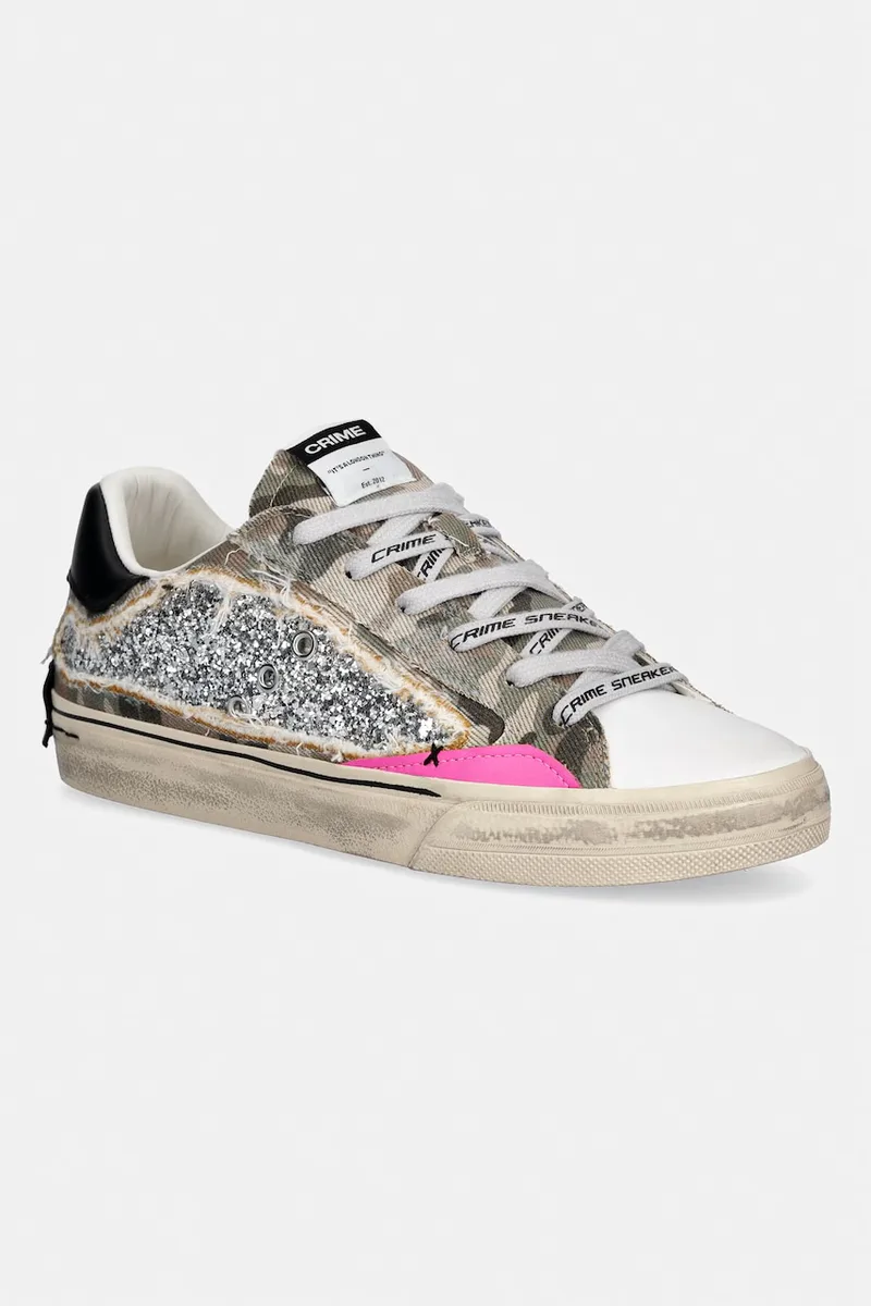 Crime London Sneakers Crime London DISTRESSED PLATFORM