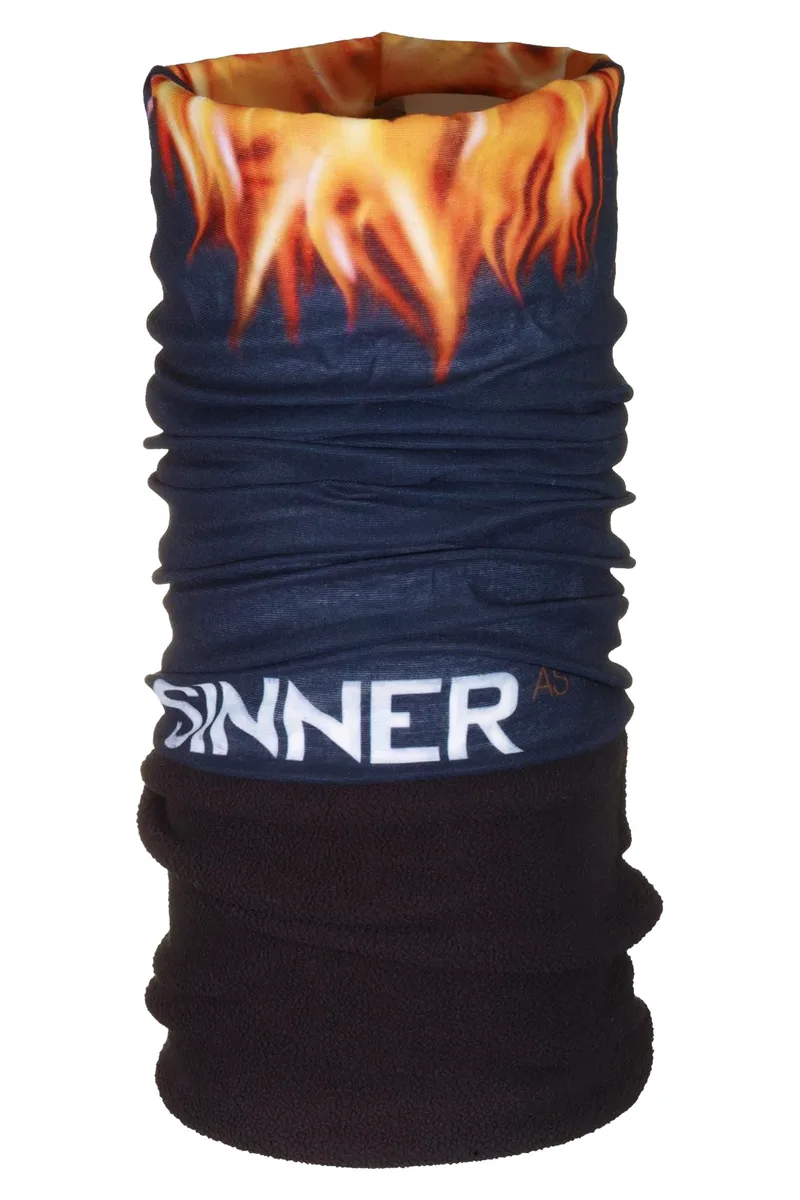 Κασκόλ Sinner Fleece Bandana Flame SIWE-614-12-12
