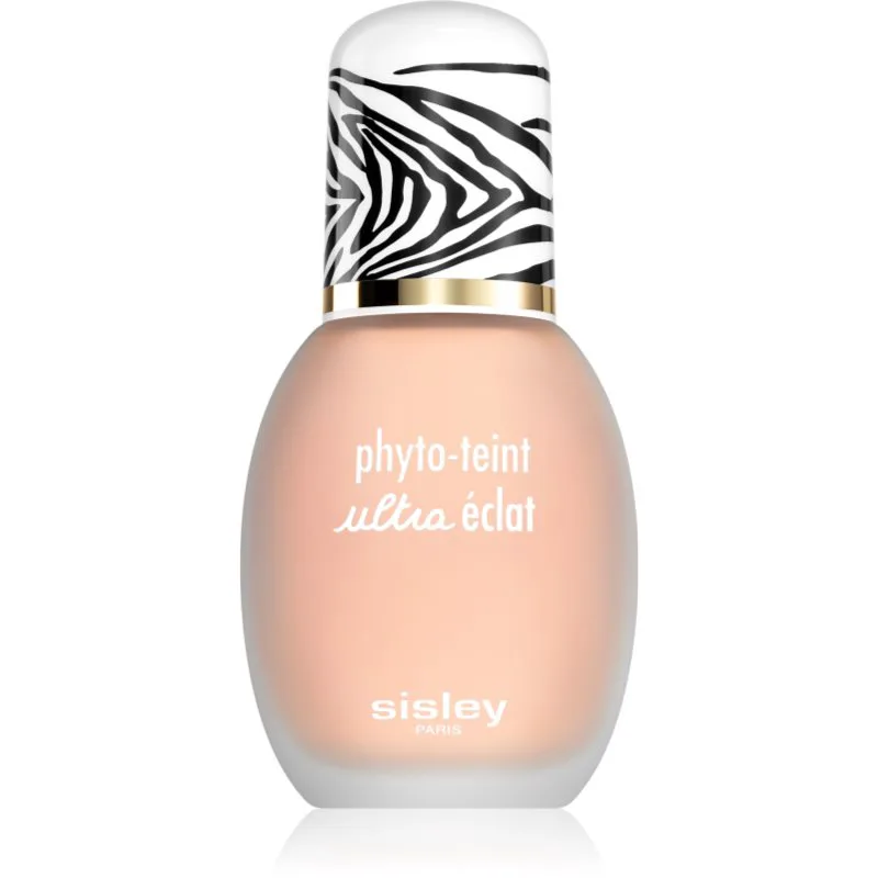 Sisley Phyto-Teint Ultra Eclat μακράς διαρκείας ρευστό μεικ απ για λαμπρή επιδερμίδα απόχρωση 1C Petal 30 ml