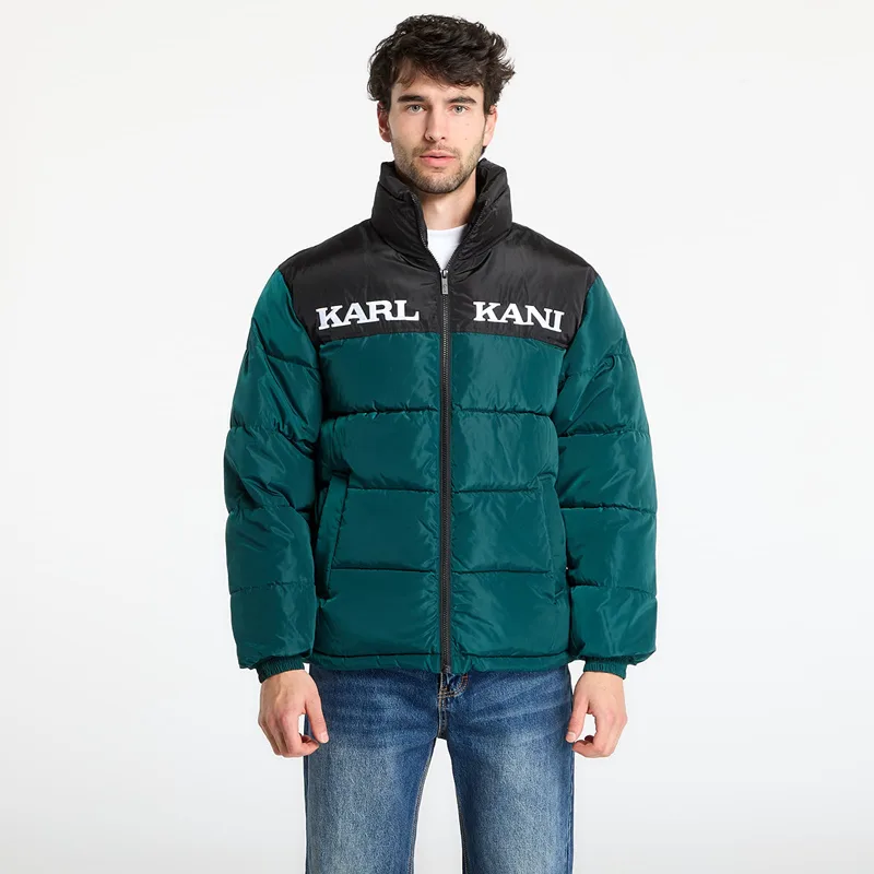 Μπουφάν Karl Kani Retro Essential Puffer Jacket Green L