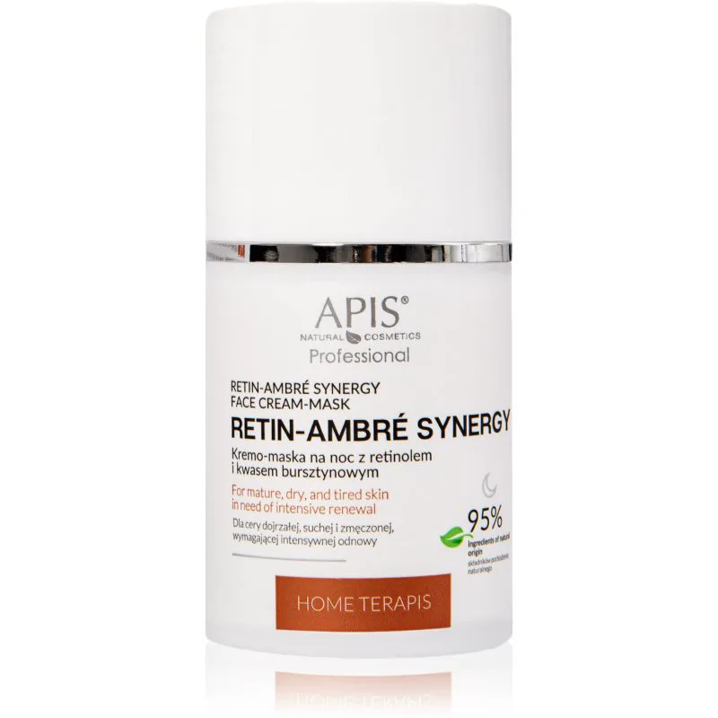 Apis Natural Cosmetics Home TerApis μάσκα προσώπου νύχτας με ρετινόλη 50 ml
