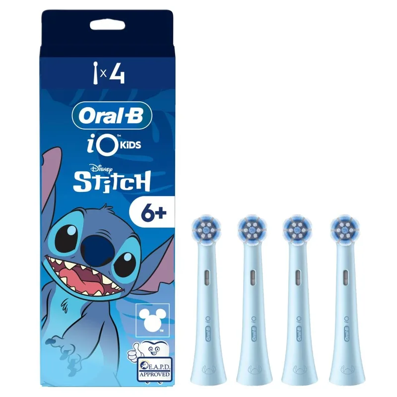 Oral-b iO Kids Stitch Ανταλλακτικές Κεφαλές, 4τεμ