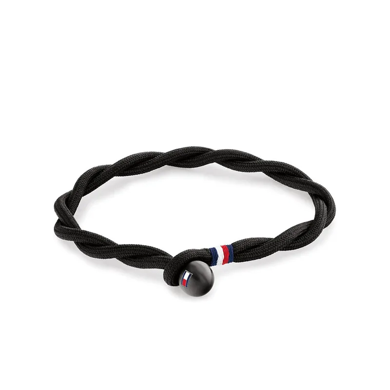 TOMMY HILFIGER Ανδρικό Βραχιόλι από Δέρμα και Ατσάλι 2790448