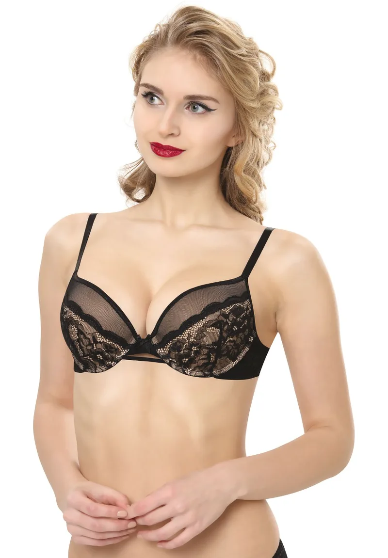 Σουτιέν Double Push Up +1 νούμερο 3024-Rose