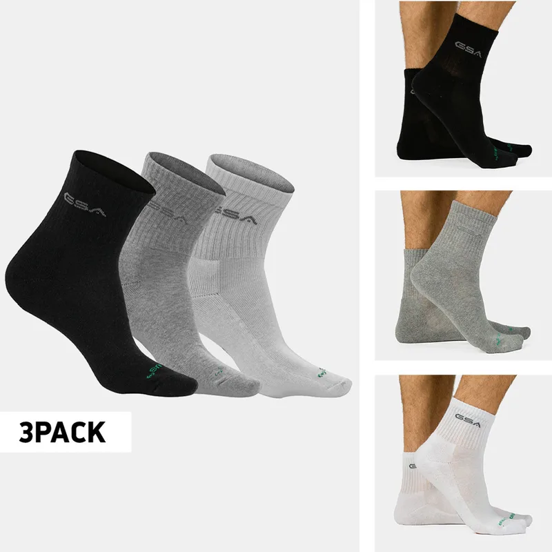 GSA Aero 360 3-Pack Organic Plus Ανδρικές Κάλτσες (9000118945_62739)