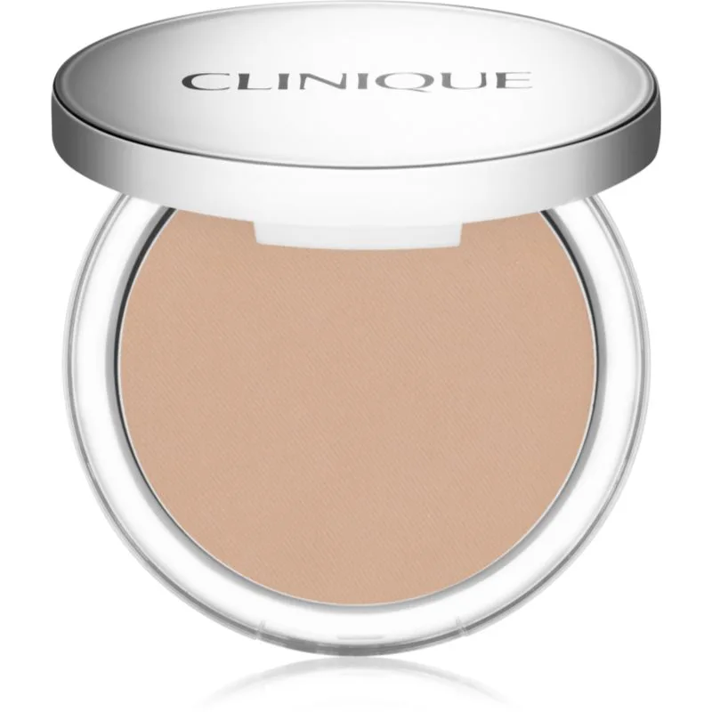 Clinique Stay-Matte Sheer Pressed Powder ματ πούδρα για λιπαρή επιδερμίδα απόχρωση 03 Stay Μπεζ 7.6 γρ