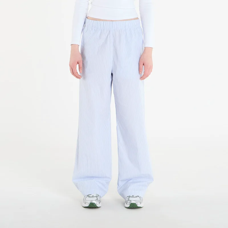 Παντελόνια Calvin Klein Jeans Poplin Ewaist Pull O Pants Blue M