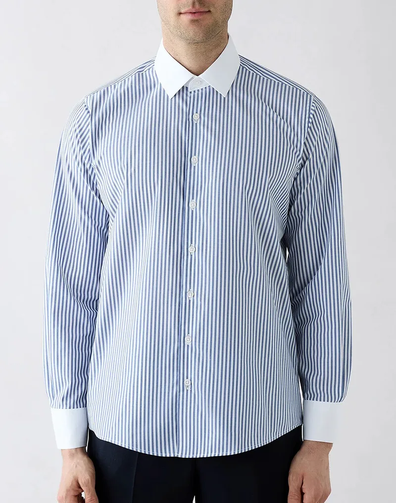 KIGILI LONG SLEEVE SHIRT KY26400000001-660 SkyBlue