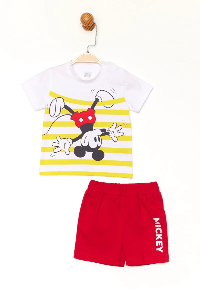 Disney Σετ μπλούζα με σορτσάκι Mickey Mouse MC19452