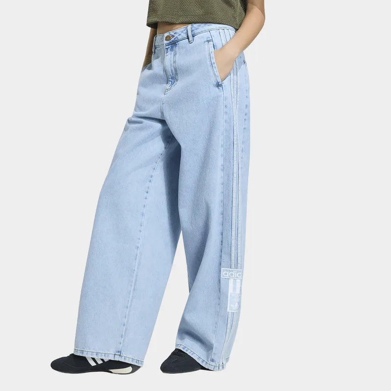 adidas Originals W Adibreak Mid-Rise Wide-Leg Deni (9000285149_15135)