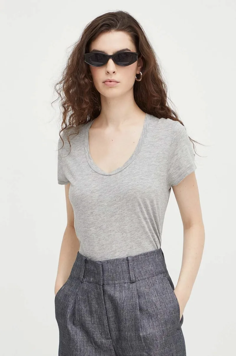Μπλουζάκι American VintageT-SHIRT MC COL U