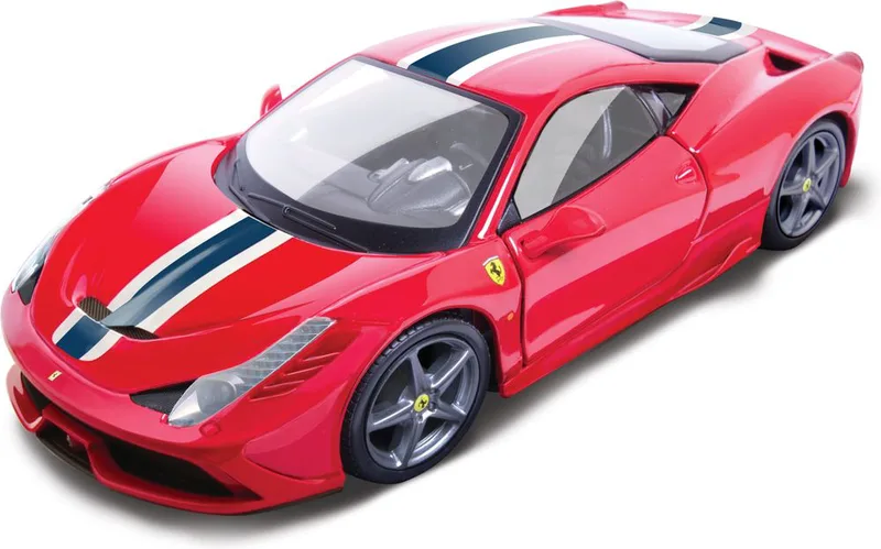 FERRARI 458 SPECIALE BBURAGO ΜΕΤΑΛΛΙΚΟ ΑΝΤΙΓΡΑΦΟ 1:18 RED