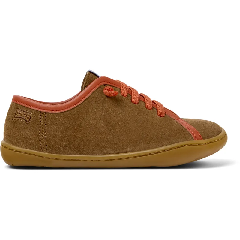 CAMPER Twins - Smart casual παπουτσια Για Κορίτσια - Καφέ, Μέγεθος 28, Smooth leather