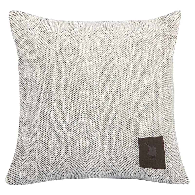 Greenwich polo club μαξιλαρι φιγουρασ 42χ42 essential 3946 white