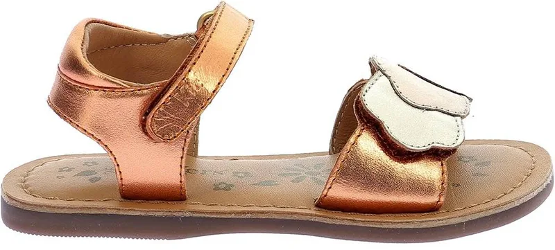 ΠΕΔΙΛΑ KICKERS DYASTAR 927291 ΠΟΡΤΟΚΑΛΙ ΜΕΤΑΛΛΙΖΕ (EU:29)