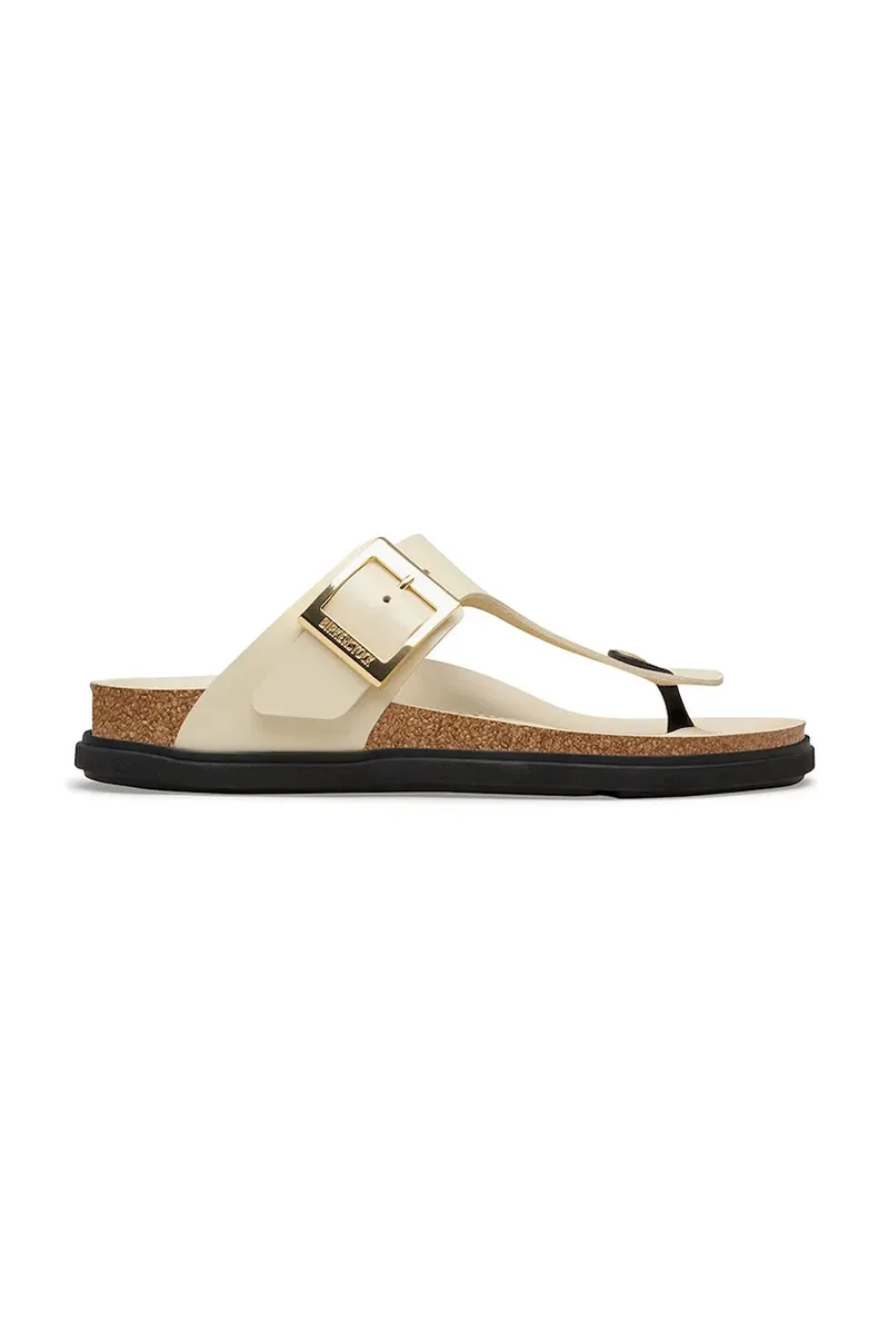 Δερμάτινες σαγιονάρες Birkenstock Gizeh Droplet Buckle