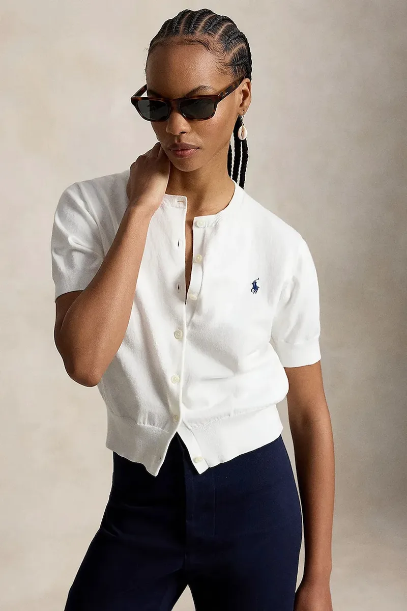 Polo Ralph Lauren Ζακέτα γυναικεία βαμβακερή Pima Cotton