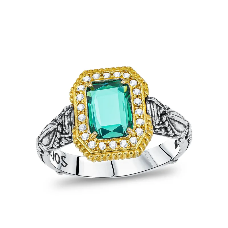DIMITRIOS Γυναικείο Δαχτυλίδι Από Ασήμι Με Πέτρες Swarovski D132-1