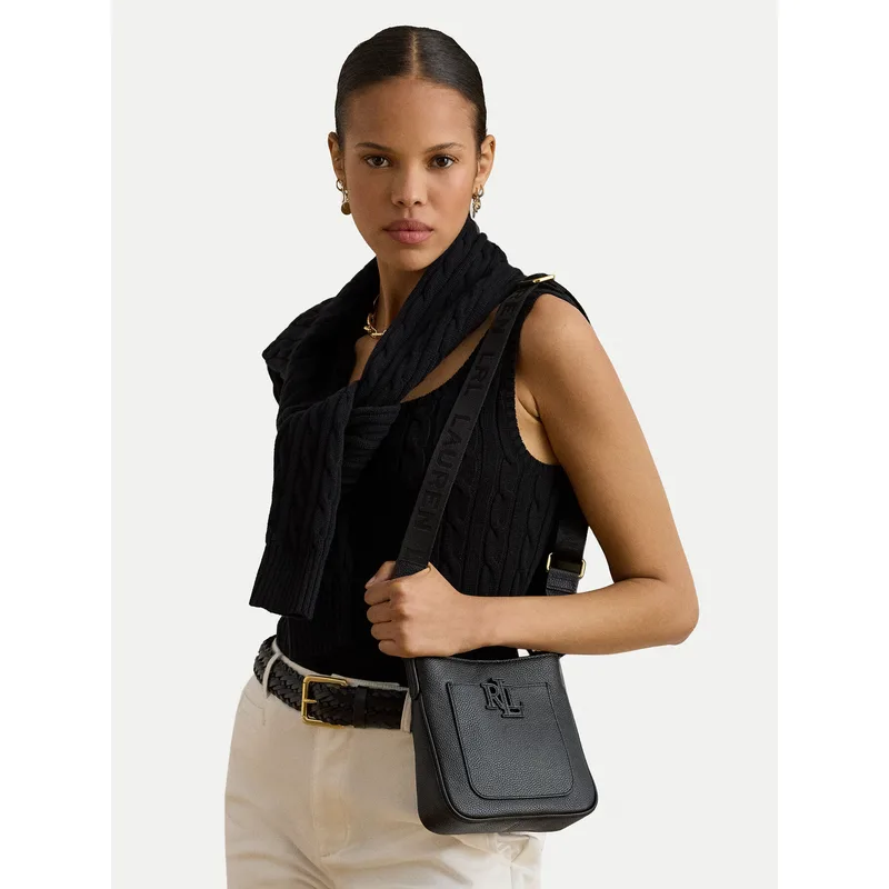 Τσάντα LAUREN RALPH LAUREN 431982184002 Μαύρο