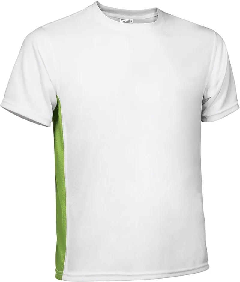 Τεχνικό T-Shirt LEOPARD Valento CAVALEOBM_kids White-Apple Green