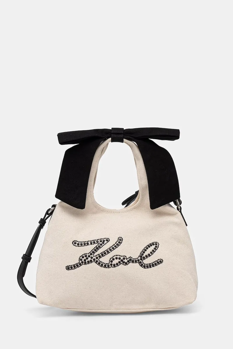 Karl Lagerfeld χιαστί γυναικεία βαμβακερή K/SIGNATURE