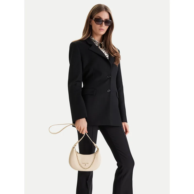 Τσάντα Patrizia Pepe 8B0309/L001-W405 Εκρού