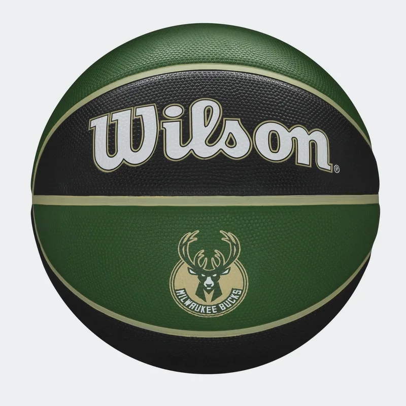 Wilson NBA Milwaukee Bucks Team Tribute Outdoor Μπάλα Μπάσκετ (9000098921_4144)