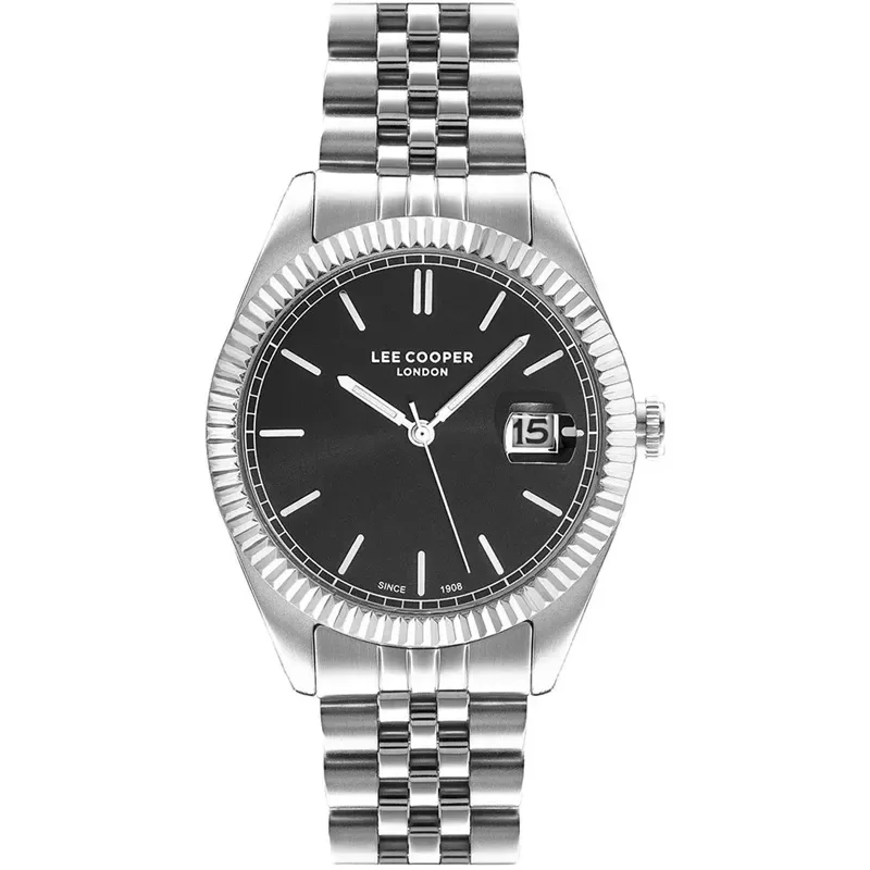Ανδρικό ρολόι Lee Cooper Silver Metal Bracelet LC07215.350 LC07215.350
