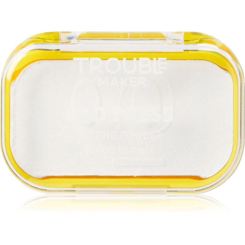 Trouble Maker Bad Press Setting Powder σταθεροποιητική πούδρα απόχρωση No Comment Translucent 4.5 γρ