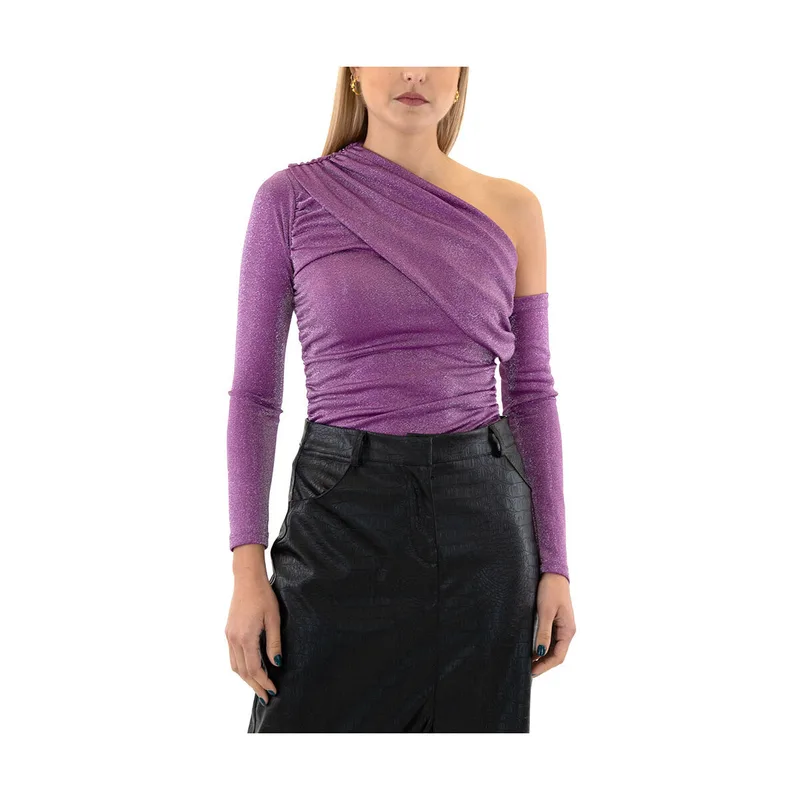 Μπλουζάκια με μακριά μανίκια Twenty-29 ONE SHOULDER BLOUSE WOMEN