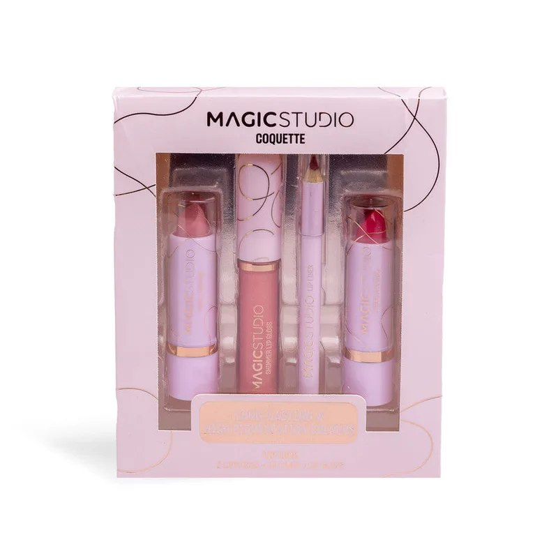 Magic studio Lip Love Lip Makeup Set Coquette 1 unit