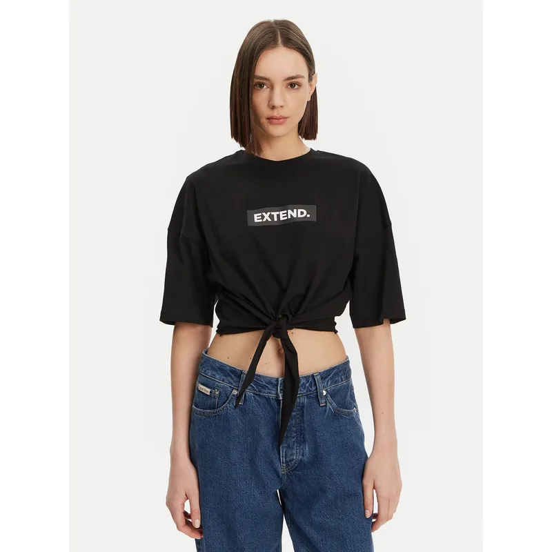 ONLY T-Shirt Serena 15343356 Μαύρο Regular Fit