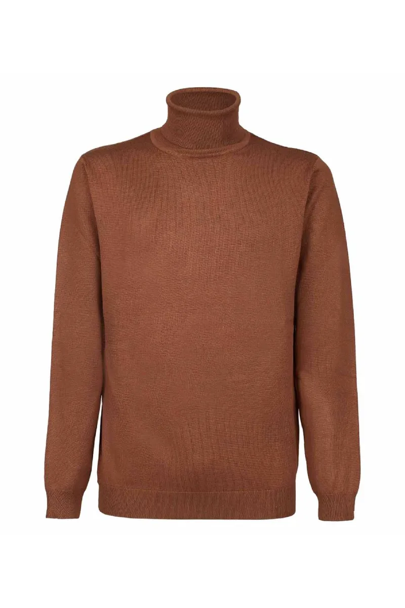 SSEINSE Μακρυμάνικες Μπλούζες Dolcevita - BROWN-MI2251SS-BROWN
