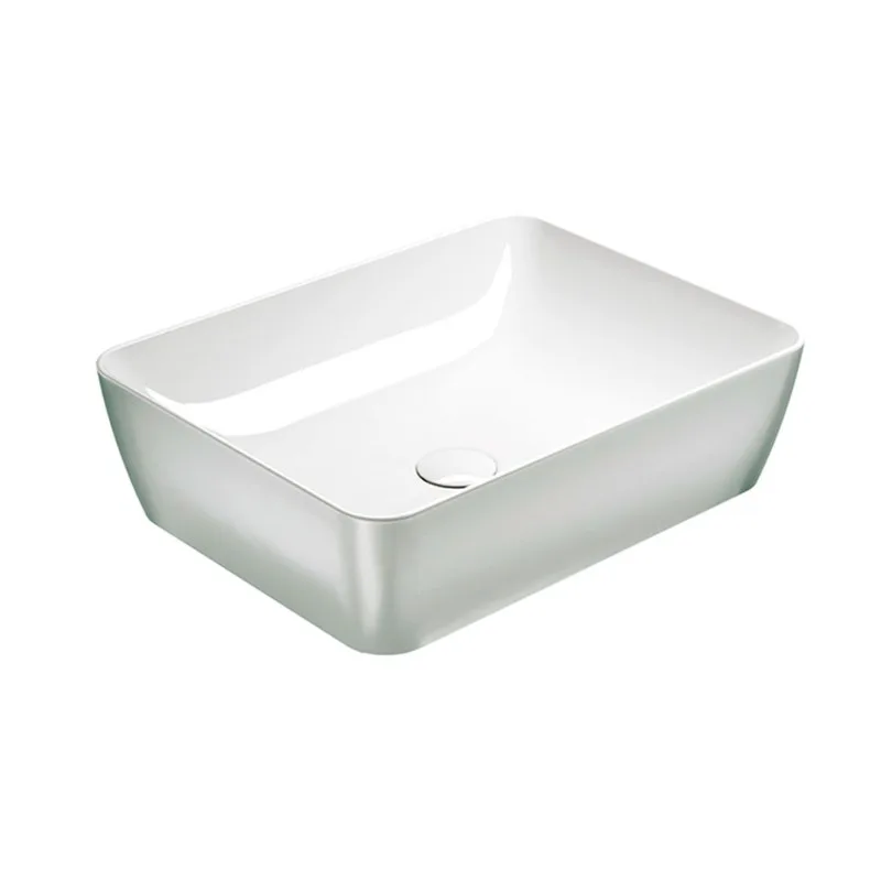Νιπτήρας Επικαθήμενος GSI Sand 9037-430300 Platinum (50x38cm)