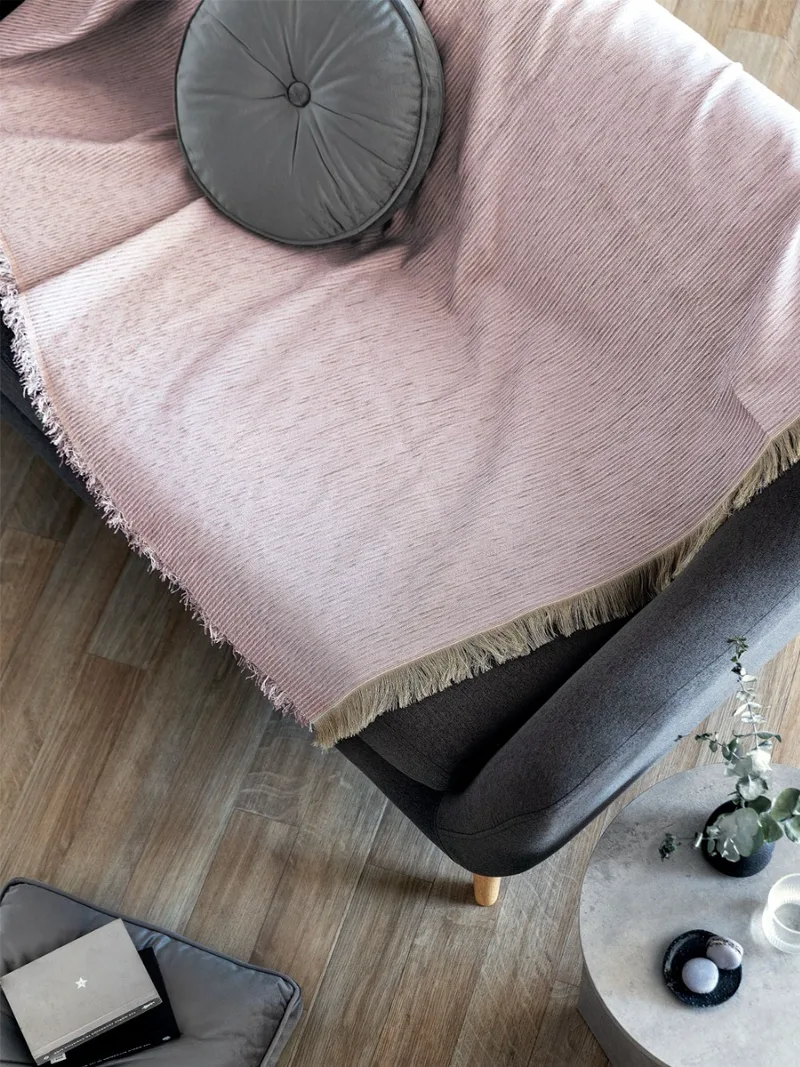 Ριχτάρι Τετραθέσιου Καναπέ AGNES PINK Palamaiki