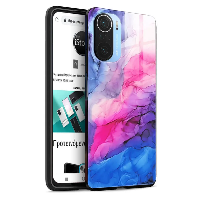 Glossy Marble Sky Fire Case Xiaomi Poco F3