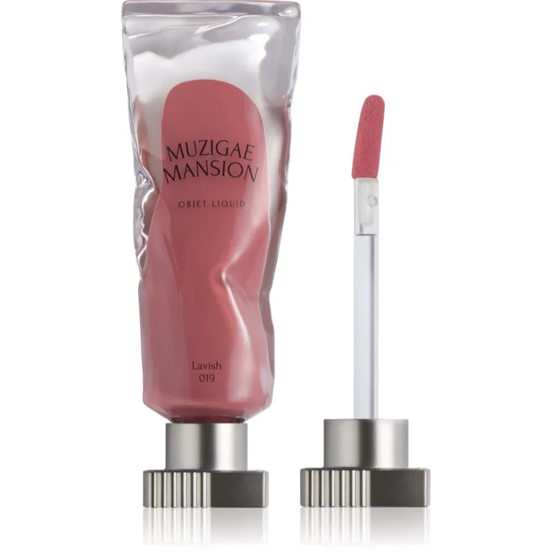 MUZIGAE MANSION Objet Liquid μακράς διαρκείας ρευστό κραγιόν με ματ αποτελέσματα απόχρωση 019 Lavish 6 ml